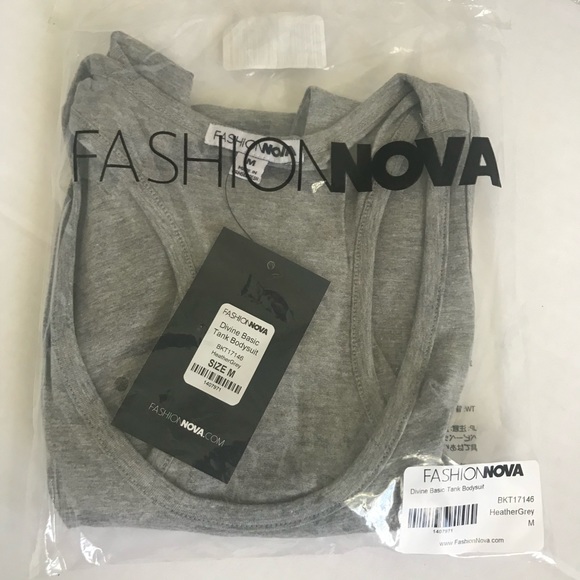 Fashion nova Divine tank bodysuit medium - Picture 4 of 8